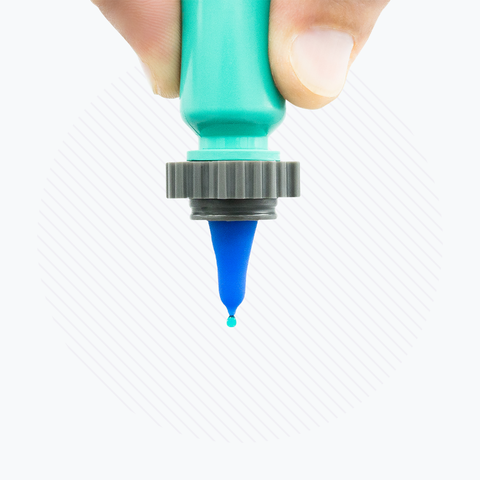 Nanodropper Eye Drop Extender Adaptor, Reduces Drop by 60%, Less Waste, Easier Application