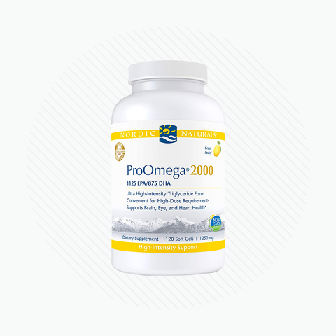 Nordic Naturals ProOmega 2000, Lemon Flavor - 2150 mg Omega-3 Soft Gels - Ultra High-Potency Fish Oil