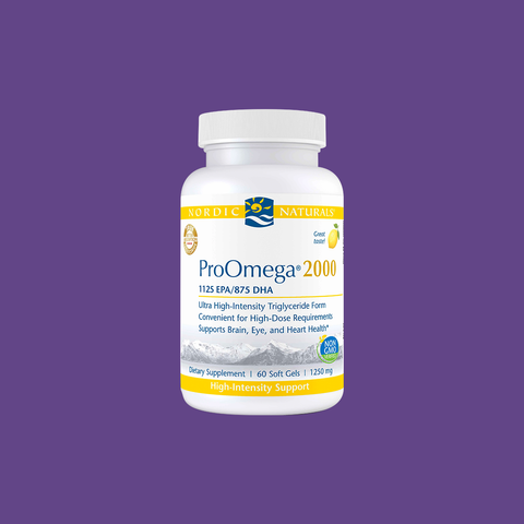 Nordic Naturals ProOmega 2000, Lemon Flavor - 2150 mg Omega-3 Soft Gels - Ultra High-Potency Fish Oil