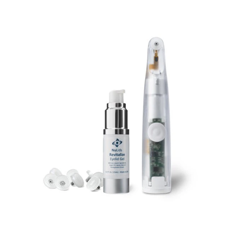 NuLids All Natural At-home Dry Eye Treatment ( 1 Device + 30 Tips + 1 Applicator Gel Included)