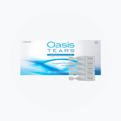 Oasis Tears Preservative-Free Eye Drops Mild- Moderate (30ct. Vials)