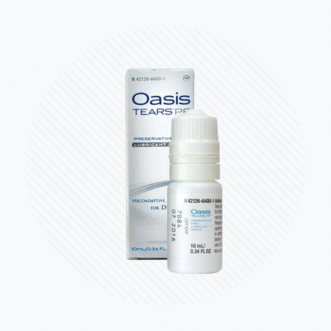 Oasis Tears 2-pack Preservative-Free Eye Drops (Multi-drop Bottle) 2-Pack 600 drops