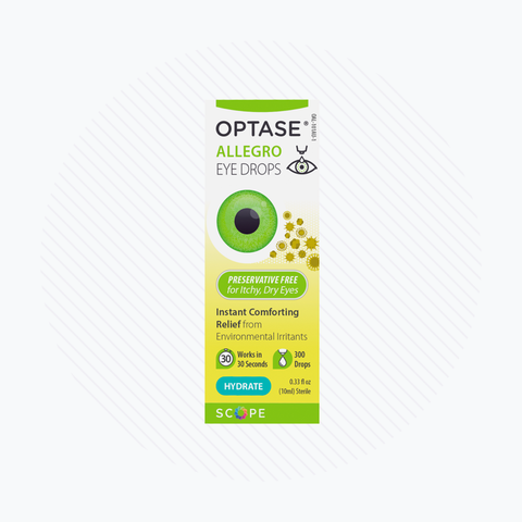 Optase Allegro Eye Drops for allergy related dry eye symptoms (10mL)