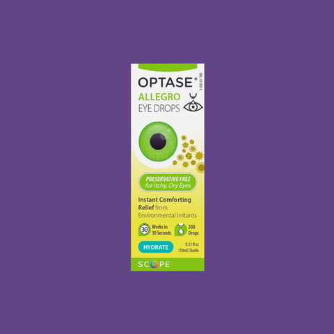 Optase Allegro Eye Drops for allergy related dry eye symptoms (10mL)