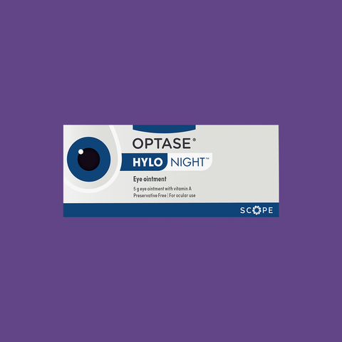 Optase Hylo Night Ointment  Preservative-Free 300 uses (5g Tube)