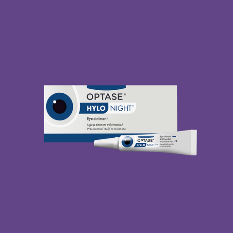 Optase Hylo Night Ointment  Preservative-Free 300 uses (5g Tube)