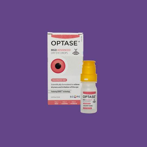 Optase MGD Advanced Dry Eye Drops Preservative-Free 2 Month Supply (300 drops)