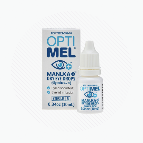 Optimel Manuka Dry Eye Drops 0.2%, 0.34 oz (10mL Bottle)