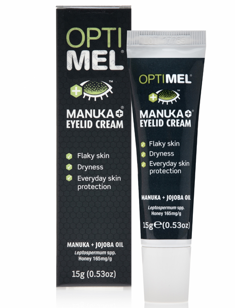 Optimel Manuka Eyelid Cream for Dry Flaky Skin, Conditioner (15g tube)