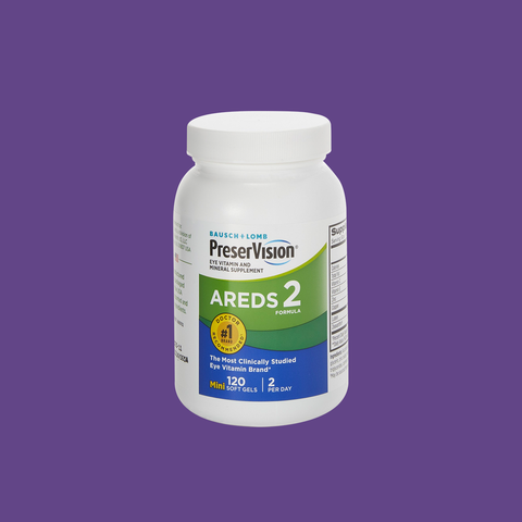 PreserVision AREDS 2 Eye Vitamin & Mineral Supplement 120 Softgels