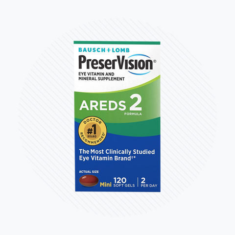 PreserVision AREDS 2 Eye Vitamin & Mineral Supplement 120 Softgels