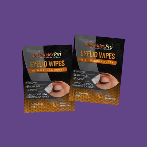 Blephadex Pro Eyelid Wipes with Manuka Honey (30 Wipes)