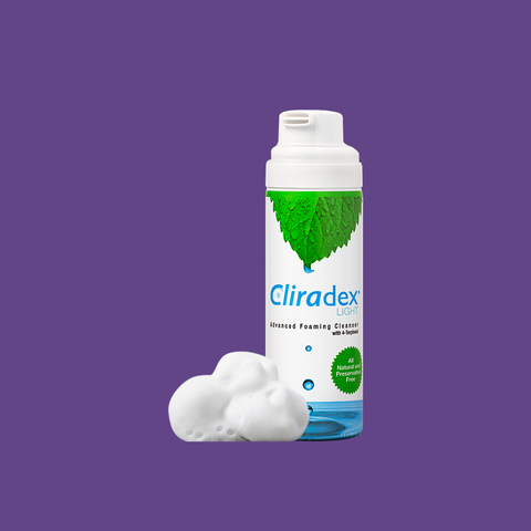 Cliradex Light Foam - Eyelash & Eyelid Cleanser - Tea Tree Oil Extract Foam