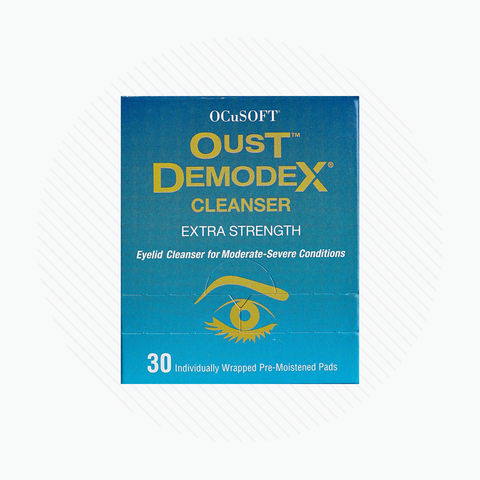 OCuSOFT Oust Demodex Cleanser Pre-Moistened Pads (30ct)