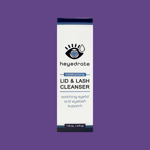 Heyedrate Lid & Lash Cleanser (2oz Bottle, 2 Month Supply)