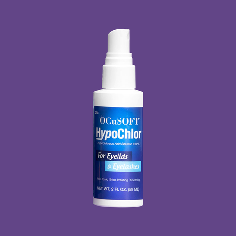 Ocusoft HypoChlor Spray Eyelid & Eyelash Cleaner (2 oz bottle)