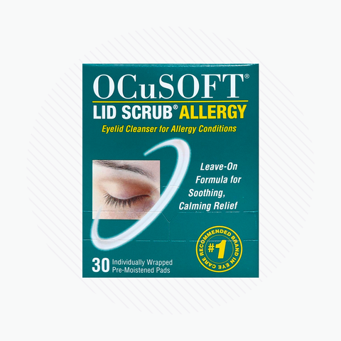 Ocusoft Lid Scrub  Allergy Eyelid Cleanser (30 Wipes)