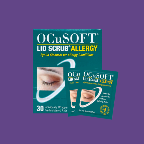 Ocusoft Lid Scrub  Allergy Eyelid Cleanser (30 Wipes)