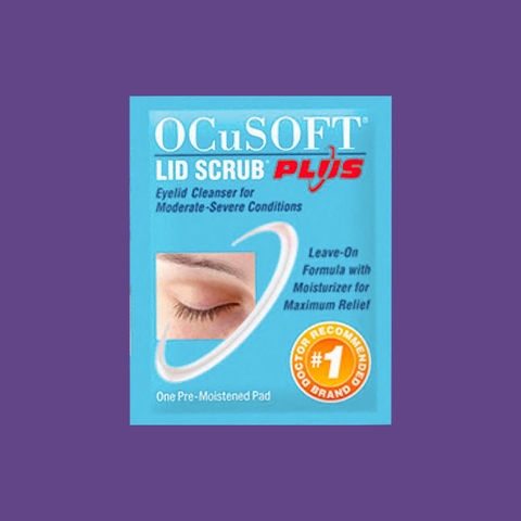 Ocusoft Lid Scrub Plus 30 Pre-Moistened Pads