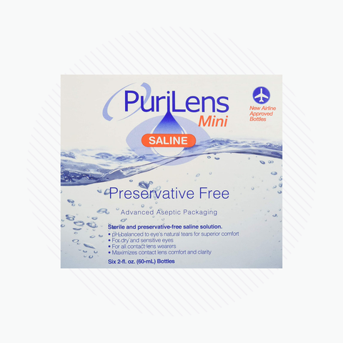 PuriLens Plus Preservative Free Saline (Multiple Sizes and Packs)