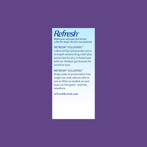 Refresh Celluvisc Preservative-Free 30 vials x 0.4