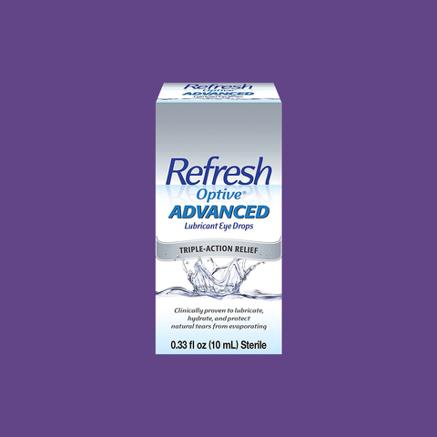 Refresh Optive Advanced Eye Drops (10 mL Bottle)