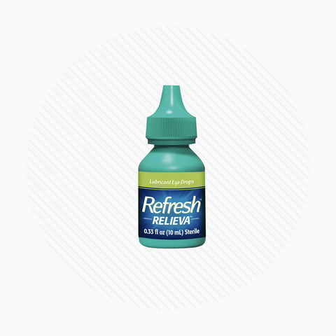 Refresh Relieva Eye Drops to relieve discomfort due to dry, irritated eyes (10mL)