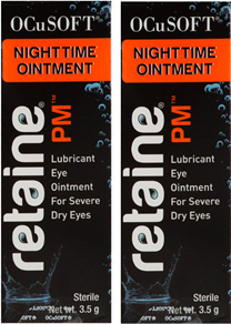 Ocusoft Retaine PM 2-pack Nighttime Ointment Economy Size 2-Pack (2 x 5g tubes)