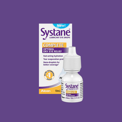 Systane Complete, Lubricant Eye Drops for Dry Eye Symptoms, 10ml Bottle