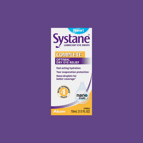 Systane Complete, Lubricant Eye Drops for Dry Eye Symptoms, 10ml Bottle