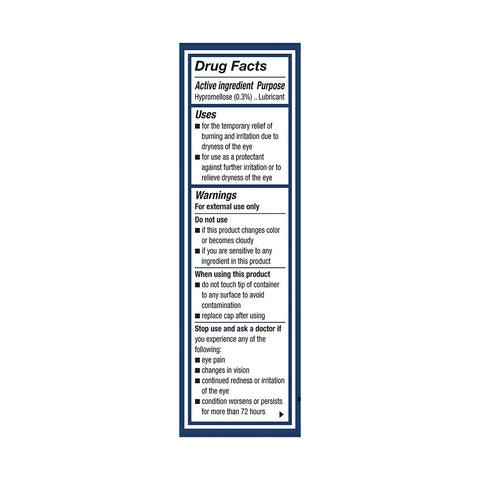 The image shows the Drug Facts label for Systane Night Gel by Alcon, containing 0.3% hypromellose for lubrication and long-lasting nighttime eye relief. It includes warnings about eye irritation, safety precautions, and stop use instructions.