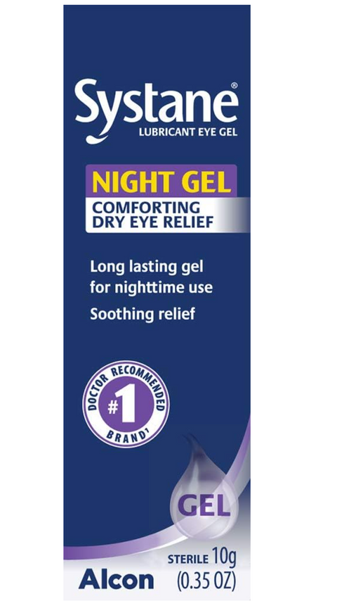 Systane Night Gel for Comforting Dry Eye Relief at Nighttime (10g / .35oz)