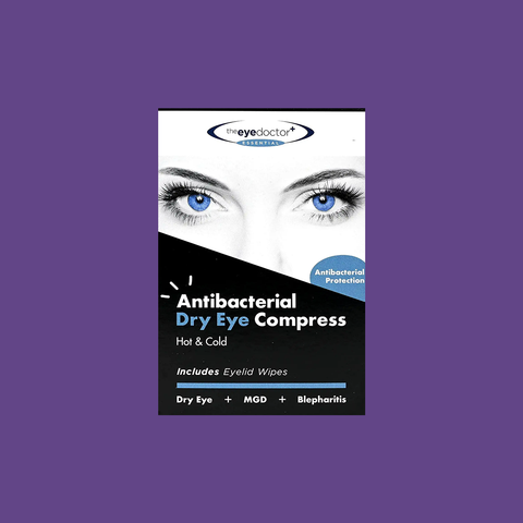 The Eye Doctor Essential – Antibacterial Hot Eye Compress for Dry Eye, Blepharitis and MGD - Microwavable – Hot and Cold Eye Compress