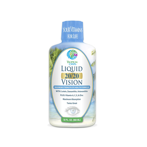 Tropical Oasis Liquid 20/20 Vision, Retina Health (32oz.)