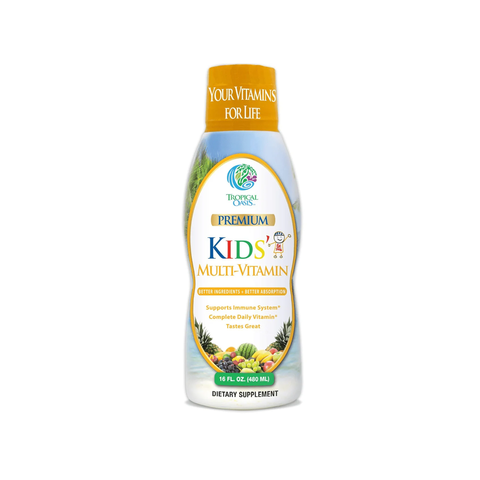 Tropical Oasis Kids Liquid Multivitamin (16oz.)