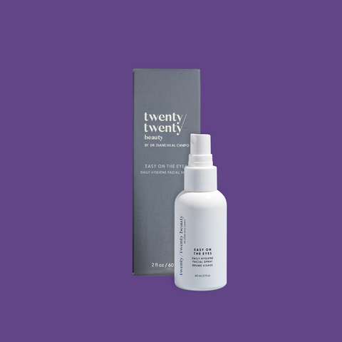 Twenty Twenty Daily Hygiene Facial Spray (Hypochlorous Spray) for Dry Eyes, Blepharitis, and Debri removal (60ml)