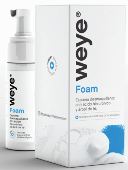 Weye Cleansing Foam with Hylauronic Acid and Tea Tree Gentle (60mL)