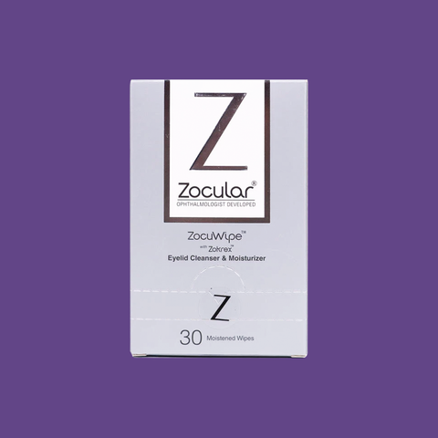 ZocuWipe Eyelid Cleanser and Moisturizer - 30 Count