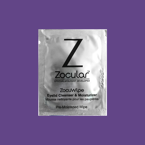 ZocuWipe Eyelid Cleanser and Moisturizer - 30 Count